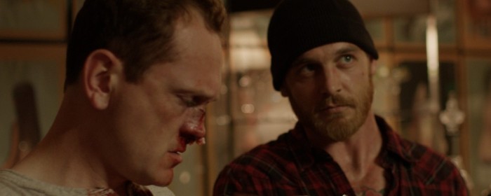 Pat Healy and Ethan Embry in Cheap Thrills (2013)